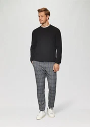 s.Oliver Stoffhose Regular Jog-Chino Grau/Dunkelgrau/Grün/Schwarz