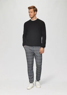 s.Oliver Stoffhose Regular Jog-Chino Grau/Dunkelgrau/Grün/Schwarz