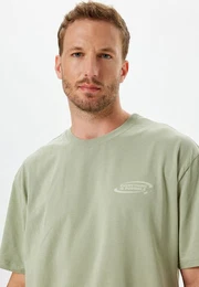 T-Shirt Rundhalsausschnitt Kurzrmelig