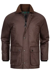 Indicode Winterjacke INFilmen Dunkelgrün/Braun/Dunkelrot/Rot/Dunkelbraun