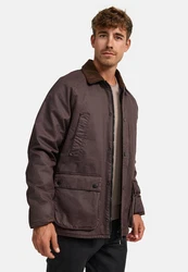 Indicode Winterjacke INFilmen Dunkelgrün/Braun/Dunkelrot/Rot/Dunkelbraun