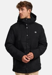 Indicode Winterjacke INOlime Schwarz/Dunkelgrau