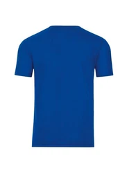 Trigema V-Shirt TRIGEMA V-Shirt COOLMAX blau (royal)