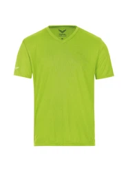Trigema V-Shirt TRIGEMA V-Shirt COOLMAX gelb (lemon)