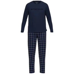 Pyjama Herren Schlafanzug - Oss, lang, Pyjama, Baumwolle, (2 tlg)