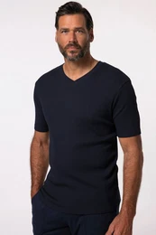 Unterhemd JP 1880 Unterhemd rmel Rippjersey V-Ausschnitt