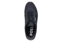 BOSS Herren Sneaker low Kai Runn Blau/Dunkelblau/Grau