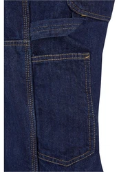 URBAN CLASSICS Herren Double Knee Jeans Blau/Dunkelblau