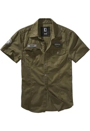 Langarmhemd Herren Luis Vintage Shirt Short Sleeve (1-tlg)