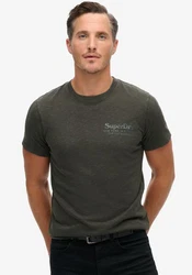 Superdry Rundhalsshirt TONAL VENUE LOGO T SHIRT deep marine grn