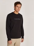 Calvin Klein Sweatshirt Raised Line Logo  Schwarz/Blau/Braun