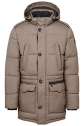 bugatti Langjacke mit Stehkragen Braun/Beige/Khaki/Grau