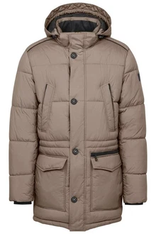 bugatti Langjacke mit Stehkragen