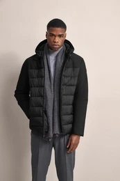 Langjacke mit Stretchfunktion