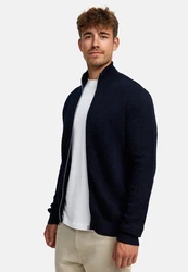 Kronstadt Sweatjacke KSCarlo Zip Dunkelblau