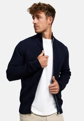 Kronstadt Sweatjacke KSCarlo Zip Dunkelblau