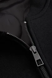 Next Bomberjacke (1-St) Schwarz