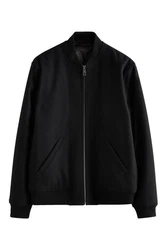 Next Bomberjacke (1-St) Schwarz