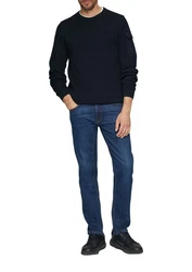 s.Oliver Strickpullover Gerade Dunkelblau