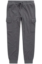 Men Plus Cargohose Cargo-Jogginghose Elastikbund Dunkelgrau/Hellgrau/Grau/Khaki/Dunkelblau