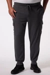 Men Plus Cargohose Cargo-Jogginghose Elastikbund Dunkelgrau/Hellgrau/Grau/Khaki/Dunkelblau