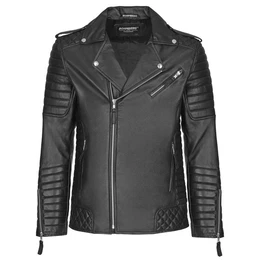Lederjacke NERON Herren bergangsjacke aus weichem Lammeder