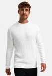 Kronstadt Strickpullover KSCable Weiß/Creme