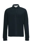 s.Oliver Polo-Shirt mit Logo Stickerei Dunkelblau/Dunkelgrün