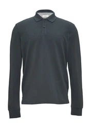 s.Oliver Polo-Shirt mit Logo Stickerei Dunkelblau/Dunkelgrau/Blau/Grau