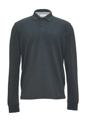 s.Oliver Polo-Shirt mit Logo Stickerei Dunkelblau/Dunkelgrau/Blau/Grau