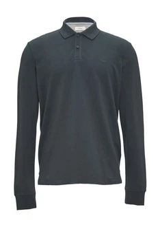 s.Oliver Polo-Shirt mit Logo Stickerei