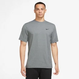 T-Shirt M NK DF UV HYVERSE SS SMOKE GREY/HTR/BLACK