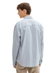 TOM TAILOR T-Shirt Hellgrau/Grau