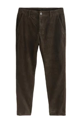 Next Chinohose Slim Fit Chinohose Khaki/Dunkelgrün/Dunkelbraun