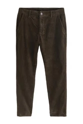 Next Chinohose Slim Fit Chinohose Khaki/Dunkelgrün/Dunkelbraun