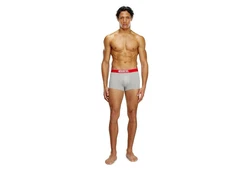Diesel Boxer Herren Boxershorts 6er Pack - UMBX-DAMIENTHREEPACK Rot/Schwarz/Grau