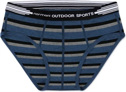 normani Slip 3er Pack Herren Merino Slip Dunkelblau/Blau