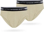 normani Slip 2er Pack Herren Retroshorts Khaki/Beige/Braun