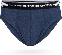 normani Slip 3er Pack Herren Merino Slip Dunkelblau/Blau