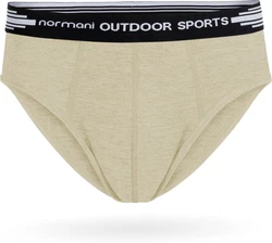 normani Slip 3er Pack Herren Merino Slip Khaki/Braun