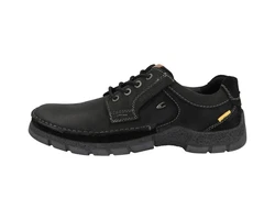 camel active Herren Schnürschuh Sneaker Schwarz