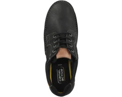 camel active Herren Schnürschuh Sneaker Schwarz