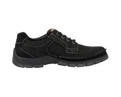 camel active Herren Schnürschuh Sneaker Schwarz
