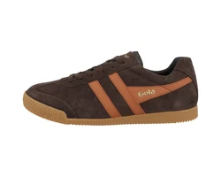 Gola Harrier Sneaker Dunkelbraun/Braun/Orange
