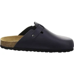 390050 Clogs Pantolette fr Herren aus Leder mit Fubett, Hausschuhe Made in Germany