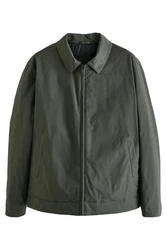 Next Steppmantel Harrington-Jacke mit Wattierung Dunkelgrün/Grün/Khaki