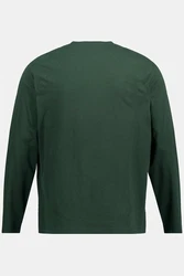 JP1880 T-Shirt Langarmshirt Basic Grün/Dunkelgrün