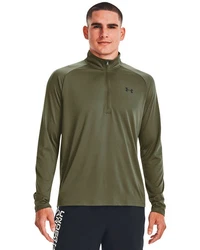 Under Armour Langarmshirt Tech 2.0 Half-Zip Dunkelgrün/Grün