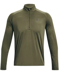 Under Armour Langarmshirt Tech 2.0 Half-Zip Dunkelgrün/Grün