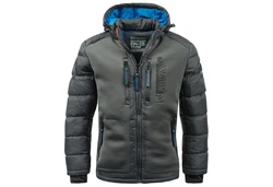 Geographical Norway Herren Winterjacke Beachwood Dunkelblau/Blau/Grau/Dunkelgrau/Dunkelgrün
